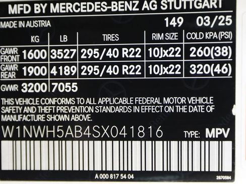 Used 2025 Mercedes-Benz G 63 AMG 4MATIC image 59