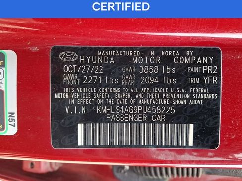 Certified 2023 Hyundai Elantra SEL w/ Convenience Package FWD image 27