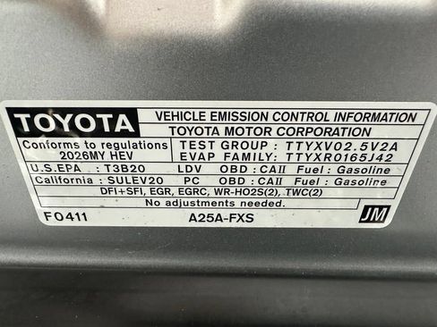 Used 2026 Toyota Camry LE FWD image 69