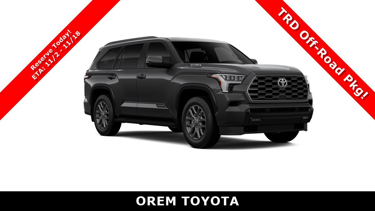 New 2026 Toyota Sequoia Platinum AWD/4WD image 15
