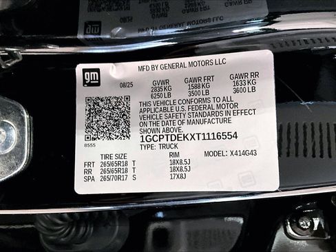 New 2026 Chevrolet Colorado Z71 w/ Technology Package image 14