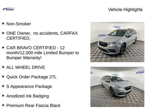 Used 2023 Chrysler Pacifica Touring-L w/ S Appearance Package AWD/4WD image 4