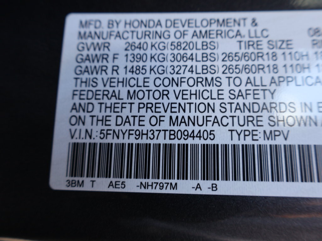New 2026 Honda Passport RTL image 36