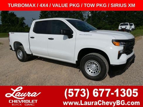 New 2026 Chevrolet Silverado 1500 W/T w/ WT Value Package AWD/4WD image 1