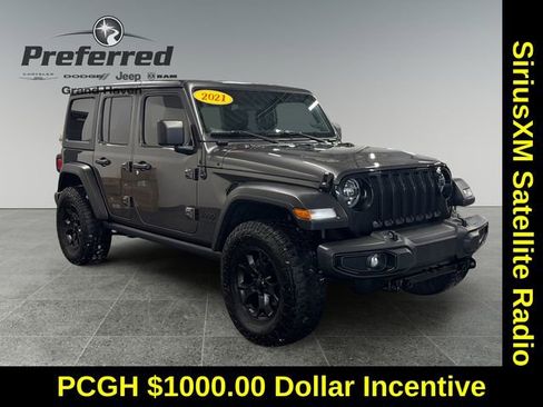 Used 2021 Jeep Wrangler Unlimited Sport image 9
