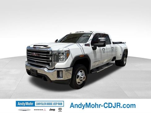 Used 2021 GMC Sierra 3500 SLT w/ SLT Premium Package AWD/4WD image 3