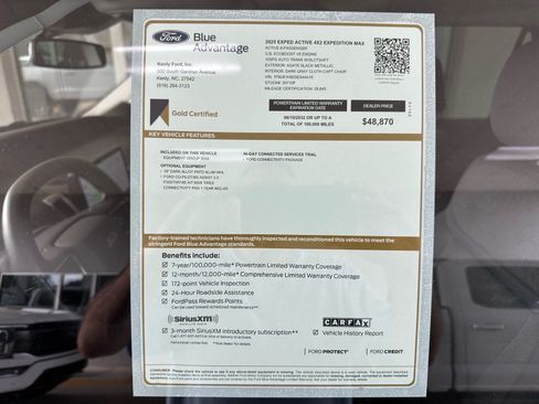 Certified 2025 Ford Expedition Max Active RWD image 4