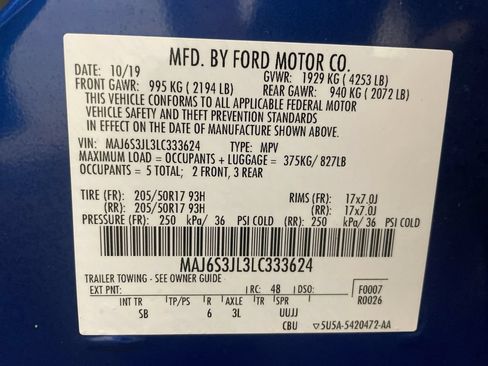 Used 2020 Ford EcoSport SES AWD/4WD image 27