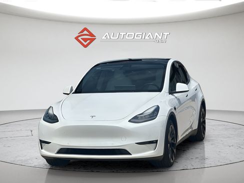 Used 2021 Tesla Model Y Long Range AWD/4WD image 2
