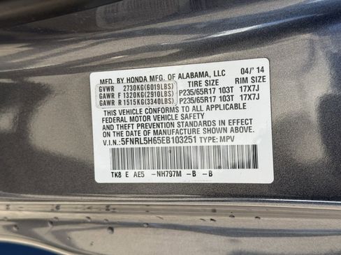 Used 2014 Honda Odyssey EX-L image 31