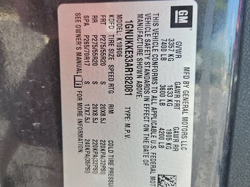 Used 2010 Chevrolet Suburban LTZ AWD/4WD image 30