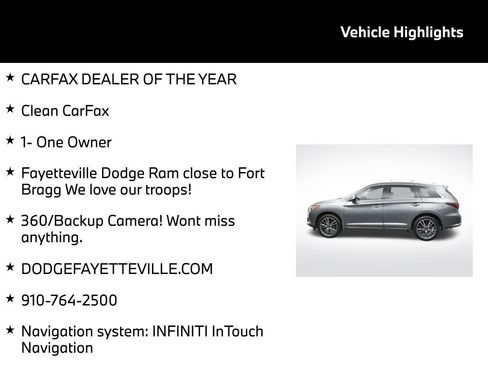 Used 2020 INFINITI QX60 Signature Edition AWD/4WD image 5