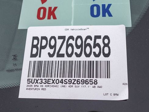 Used 2025 BMW X6 xDrive40i image 31