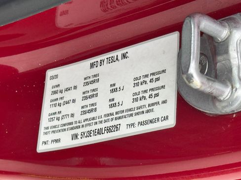 Used 2020 Tesla Model 3 Standard Range Plus image 45