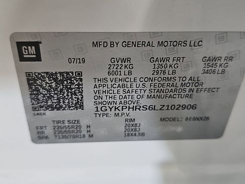 Used 2020 Cadillac XT6 Sport w/ Platinum Package image 18