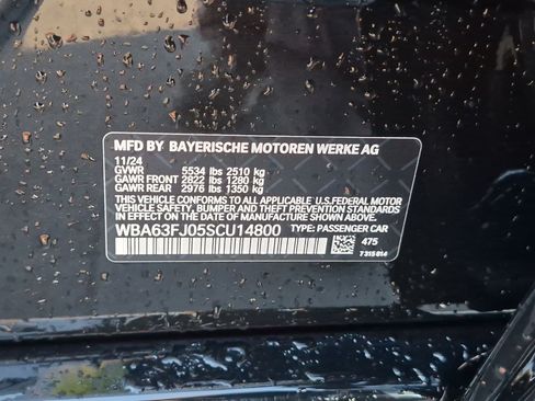 Certified 2025 BMW 540i xDrive w/ Executive Package AWD/4WD image 32