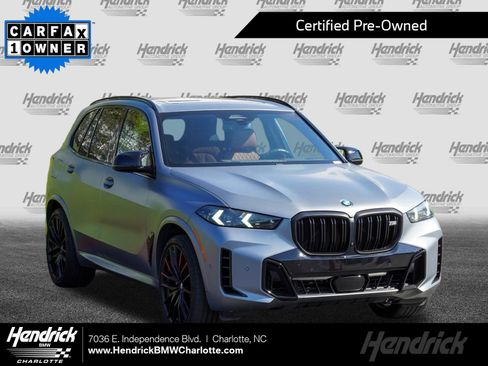 Certified 2025 BMW X5 M60i w/ Executive Package AWD/4WD image 1