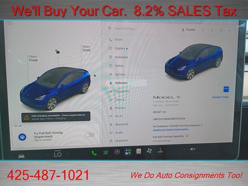 Used 2021 Tesla Model Y Long Range AWD/4WD image 20
