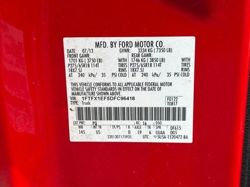 Used 2013 Ford F150 XLT w/ Luxury Equipment Group AWD/4WD image 19