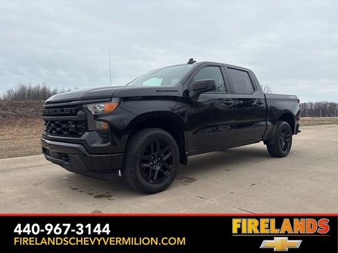 Used 2022 Chevrolet Silverado 1500 Custom w/ LPO, Dark Essentials Package image 1