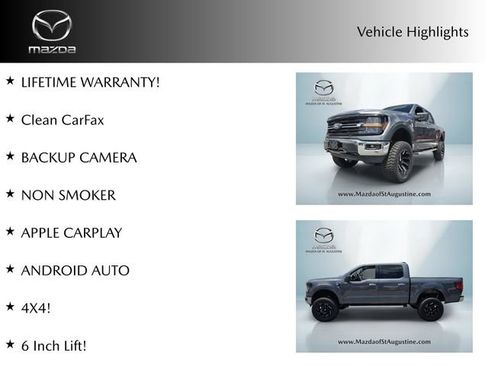 Used 2025 Ford F150 XLT w/ Equipment Group 301A Standard AWD/4WD image 2