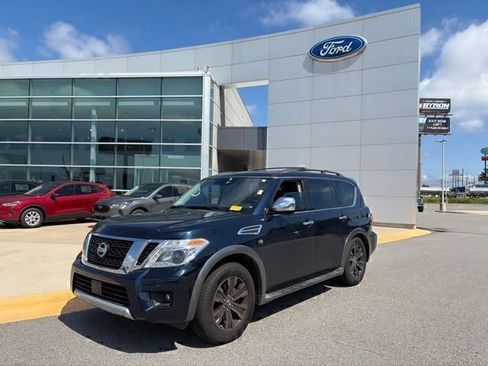 Used 2018 Nissan Armada Platinum w/ Cargo Package RWD image 1