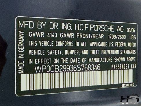 Used 2006 Porsche 911 Carrera S RWD image 18
