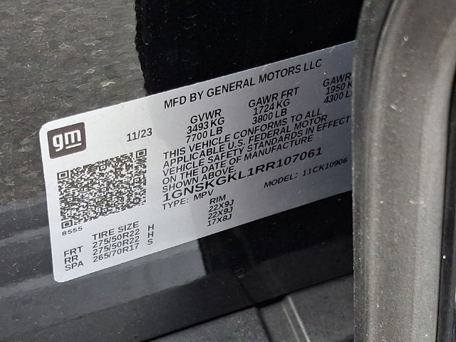 Used 2024 Chevrolet Suburban High Country AWD/4WD image 26