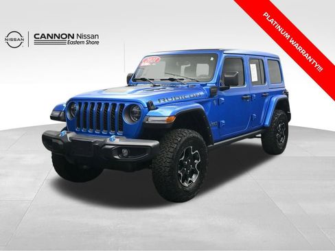 Used 2021 Jeep Wrangler Unlimited Rubicon 4xe w/ Cold Weather Group AWD/4WD image 1