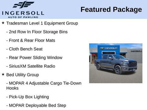 Used 2025 RAM 1500 Tradesman w/ Night Edition AWD/4WD image 15