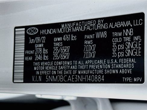 Used 2022 Hyundai Tucson SEL w/ Cargo Package AWD/4WD image 16