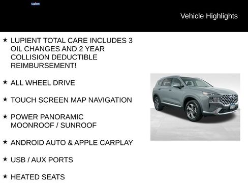Used 2022 Hyundai Santa Fe SEL w/ Convenience + Premium Package AWD/4WD image 7