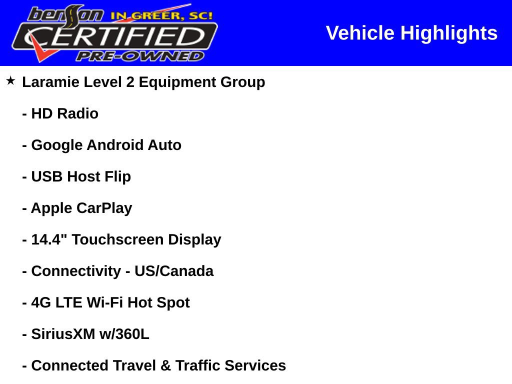 Used 2025 RAM 1500 Laramie w/ Night Edition AWD/4WD image 3