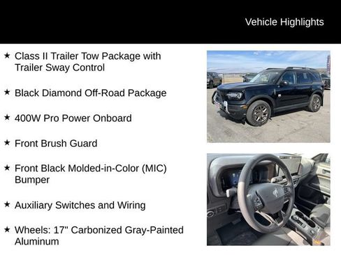 New 2026 Ford Bronco Sport Big Bend w/ Convenience Package AWD/4WD image 7