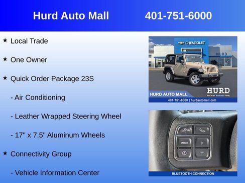 Used 2017 Jeep Wrangler Sport w/ Quick Order Package 23S image 6