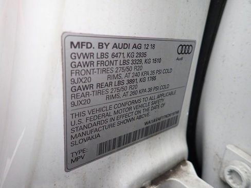 Used 2019 Audi Q8 Premium w/ Convenience Package image 22