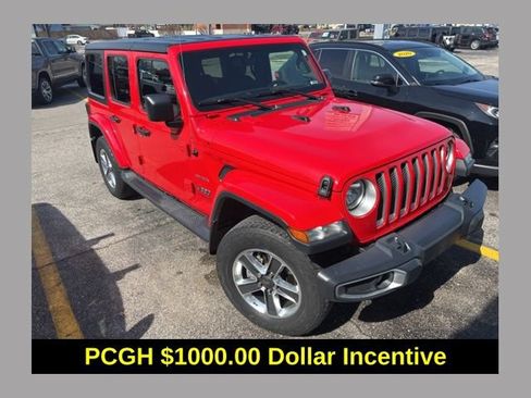 Used 2018 Jeep Wrangler Unlimited Sahara image 1