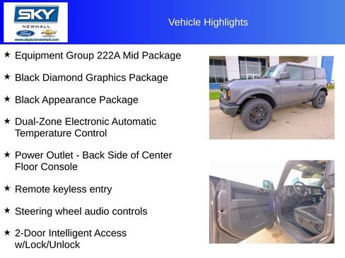 New 2025 Ford Bronco Big Bend image 12