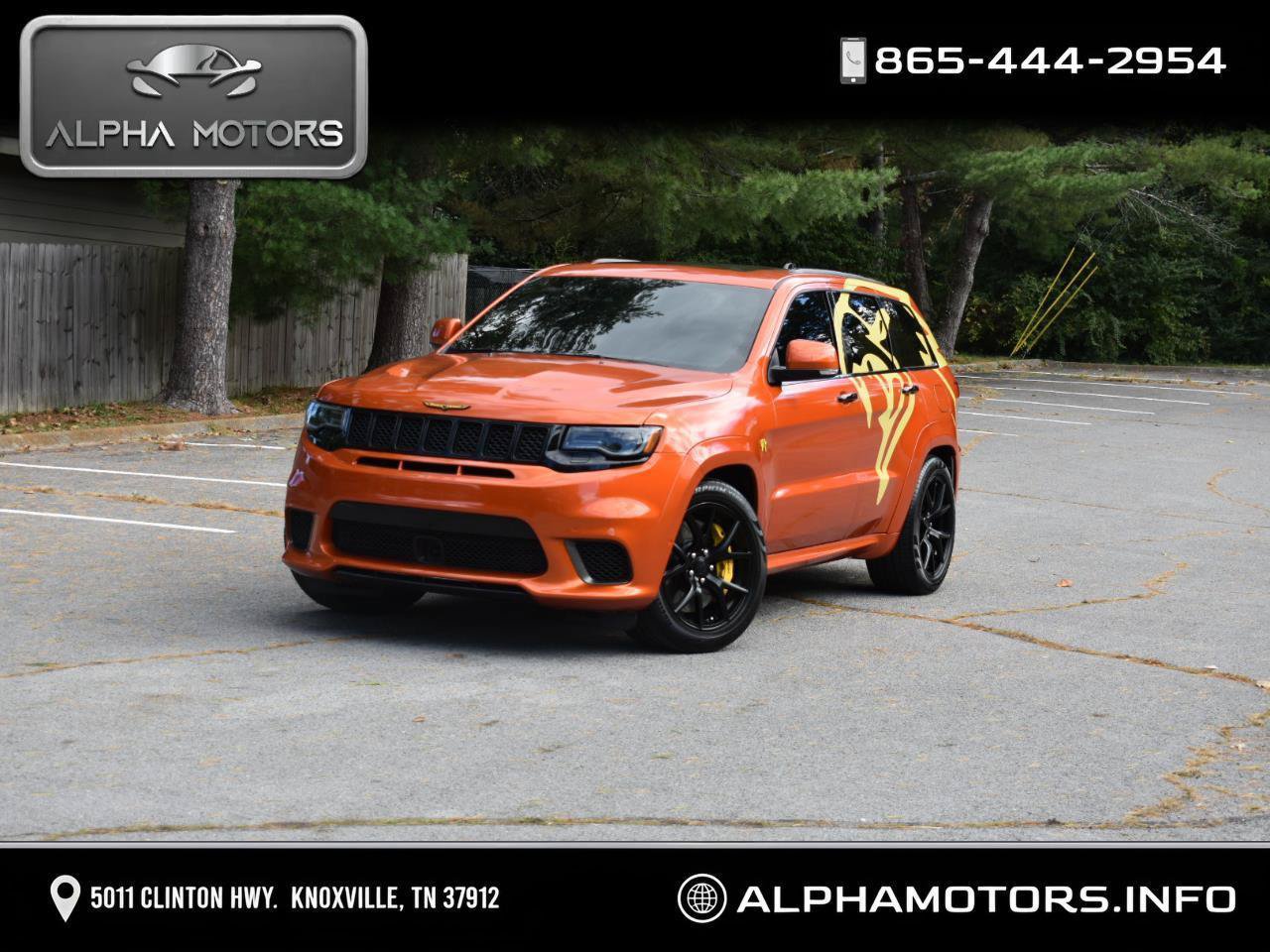 Used 2018 Jeep Grand Cherokee Trackhawk AWD/4WD image 1