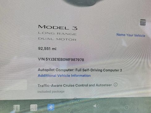 Used 2021 Tesla Model 3 Long Range AWD/4WD image 6