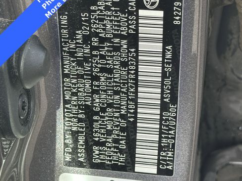 Used 2015 Toyota Camry LE image 29