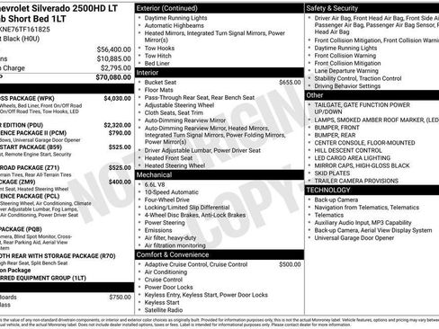 New 2026 Chevrolet Silverado 2500 LT w/ Trail Boss Package image 26