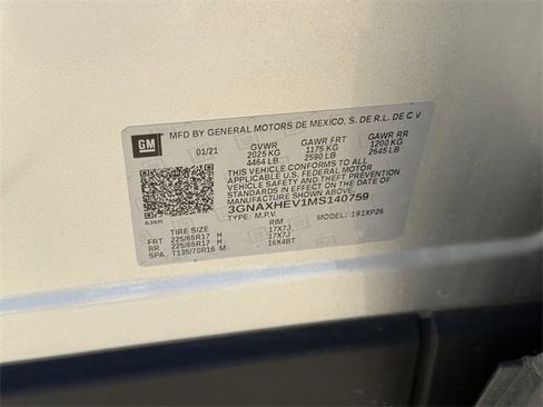 Certified 2021 Chevrolet Equinox LS w/ LS Convenience Package image 33