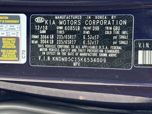 Used 2019 Kia Sedona LX FWD image 30