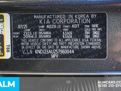 Used 2025 Kia Soul LX w/ LX Technology Package FWD image 54
