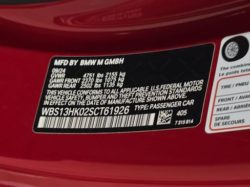 Used 2025 BMW M4 Coupe RWD image 32