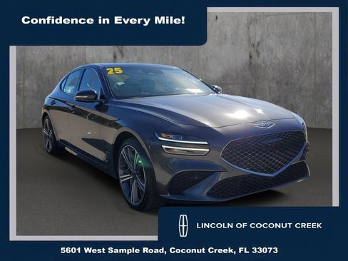 Used 2025 Genesis G70 2.5T w/ Sport Prestige Package image 1