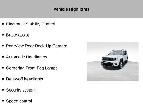 Used 2023 Jeep Renegade Latitude w/ Premium Group AWD/4WD image 54