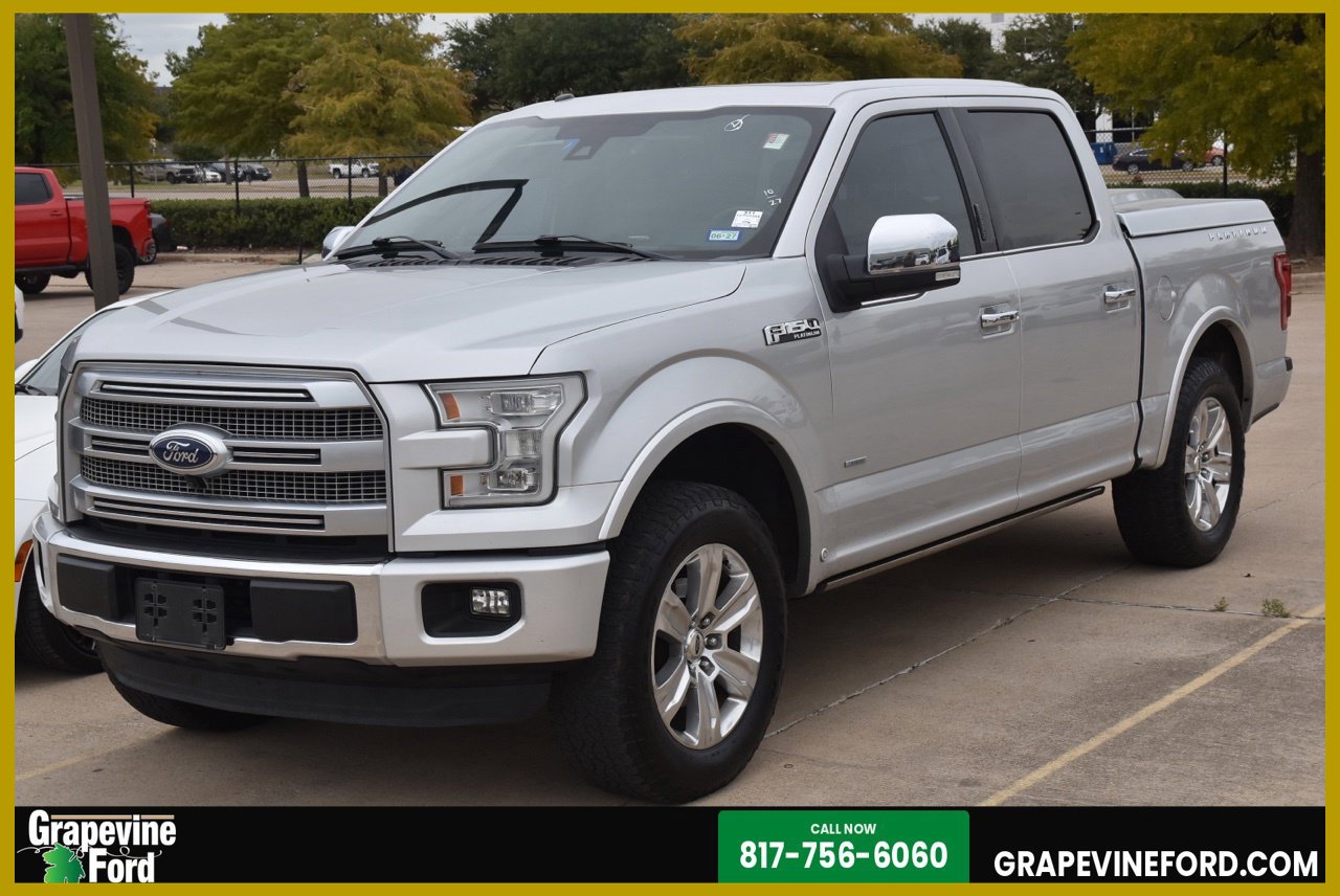 Used 2015 Ford F150 Platinum w/ Equipment Group 701A Luxury RWD image 1