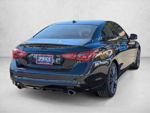 Used 2024 INFINITI Q50 Red Sport 400 w/ Black Opal Edition image 5